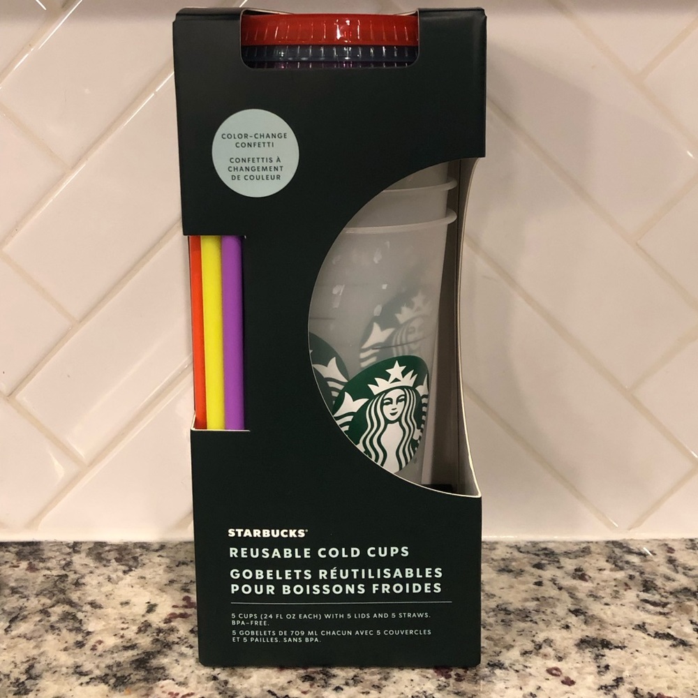 Starbucks Confetti Color Changing Pack